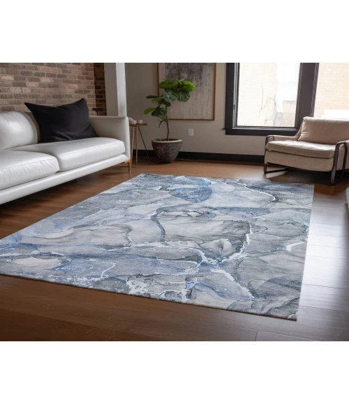 Chantille ACN519 Blue 2'6" x 3'10" Rug
