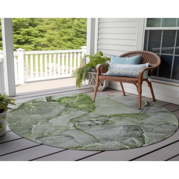 Chantille ACN519 Green 8' x 8' Rug