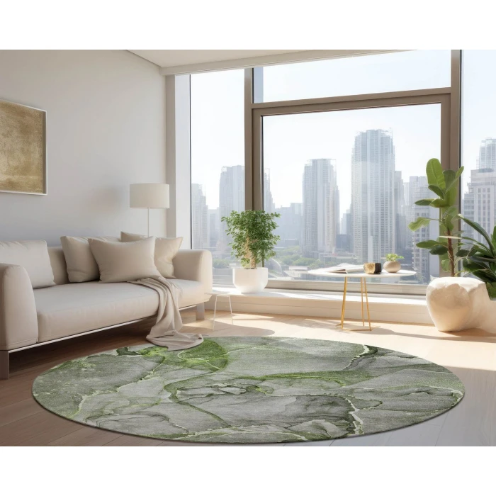 Chantille ACN519 Green 8' x 8' Rug