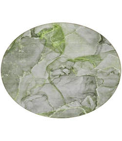 Addison Chantille ACN519 Green 8 ft. x 8 ft. Round Rug