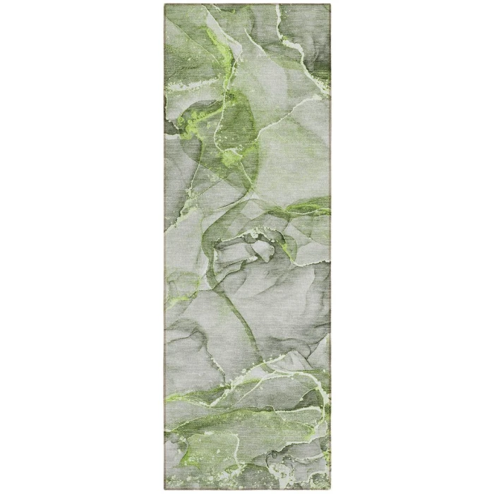 Chantille ACN519 Green 2'3" x 7'6" Rug