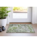 Chantille ACN519 Green 1'8" x 2'6" Rug