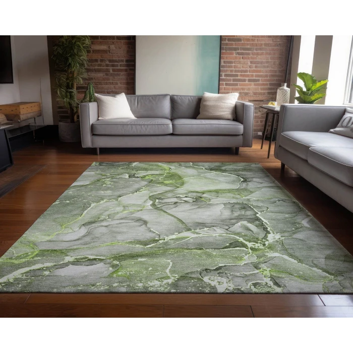 Chantille ACN519 Green 8' x 10' Rug