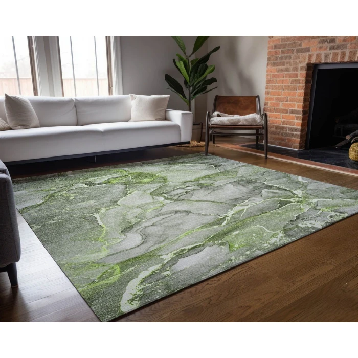 Chantille ACN519 Green 8' x 10' Rug