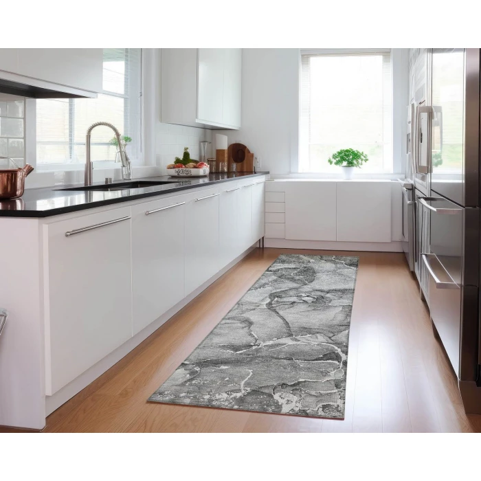 Chantille ACN519 Pewter 2'3" x 7'6" Rug