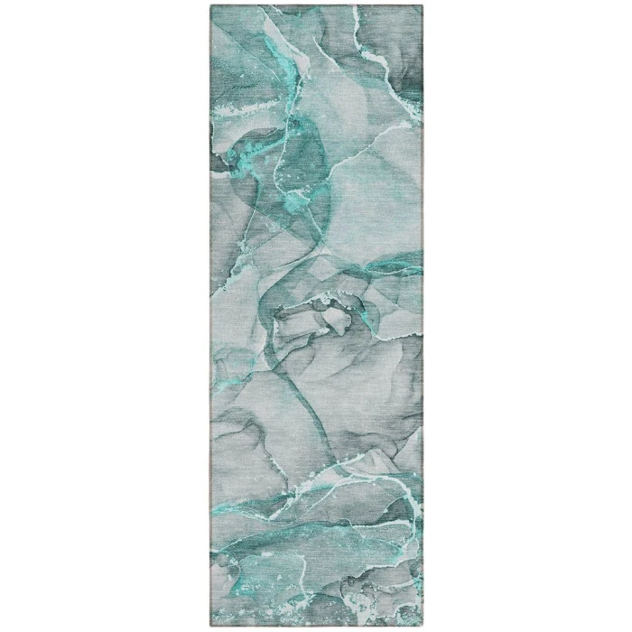 Chantille ACN519 Teal 2'3" x 7'6" Rug