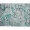 Addison Chantille ACN519 Teal 1 ft. 8 in. x 2 ft. 6 in. Rectangle Rug