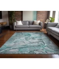 Chantille ACN519 Teal 3' x 5' Rug