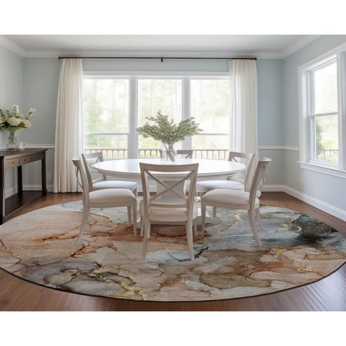 Chantille ACN520 Beige 8' x 8' Rug