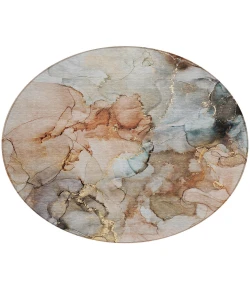 Addison Chantille ACN520 Beige 8 ft. x 8 ft. Round Rug