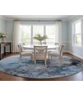 Chantille ACN520 Blue 8' x 8' Rug