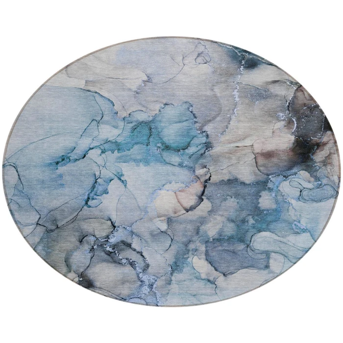 Chantille ACN520 Blue 8' x 8' Rug