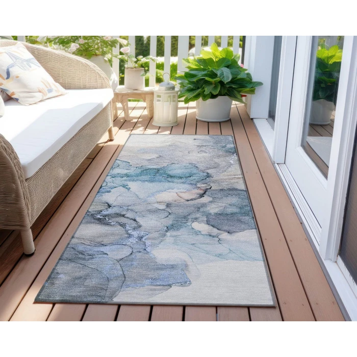 Chantille ACN520 Blue 2'3" x 7'6" Rug