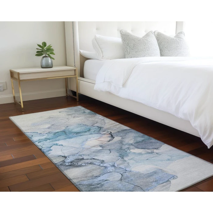 Chantille ACN520 Blue 2'3" x 7'6" Rug