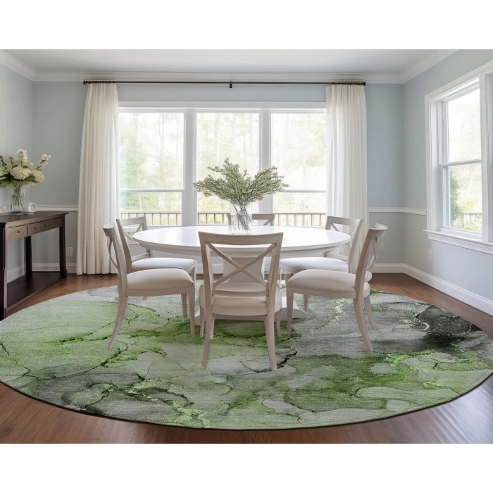Chantille ACN520 Green 8' x 8' Rug