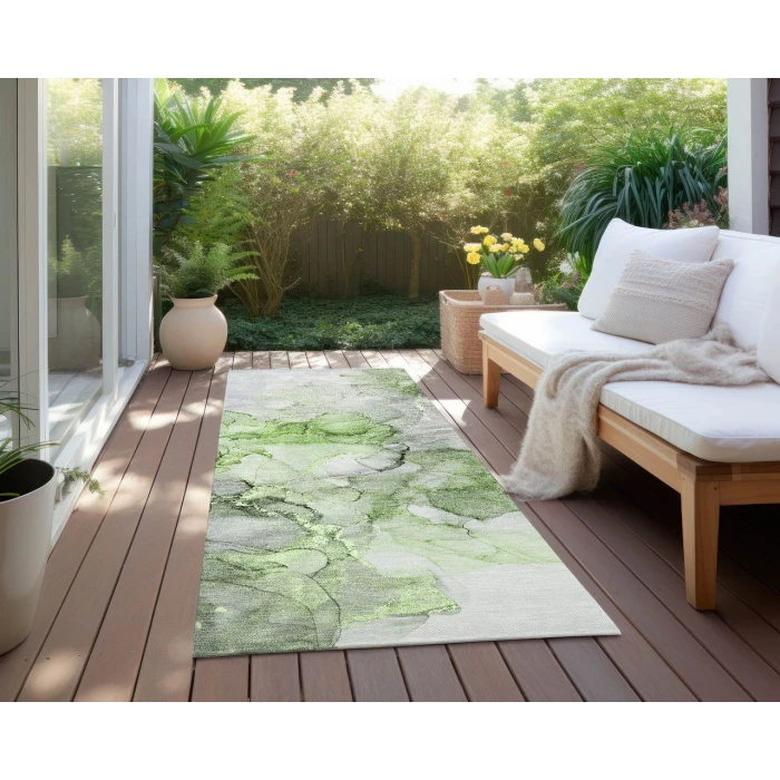 Chantille ACN520 Green 2'3" x 7'6" Rug