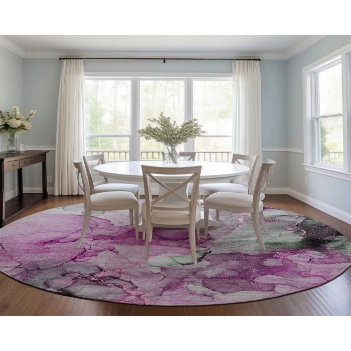 Chantille ACN520 Pink 8' x 8' Rug