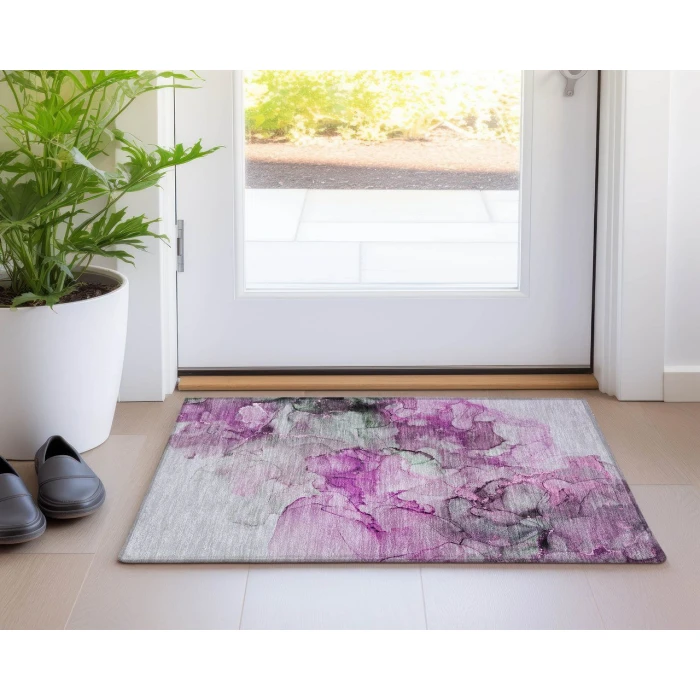 Chantille ACN520 Pink 1'8" x 2'6" Rug