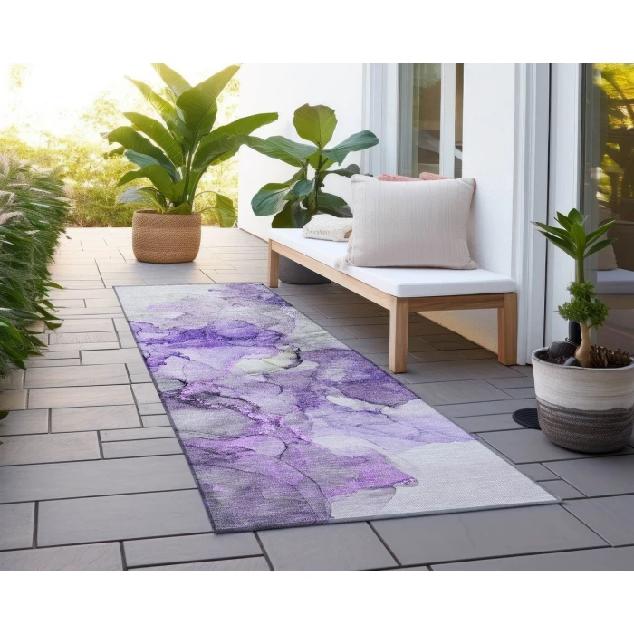 Chantille ACN520 Purple 2'3" x 7'6" Rug