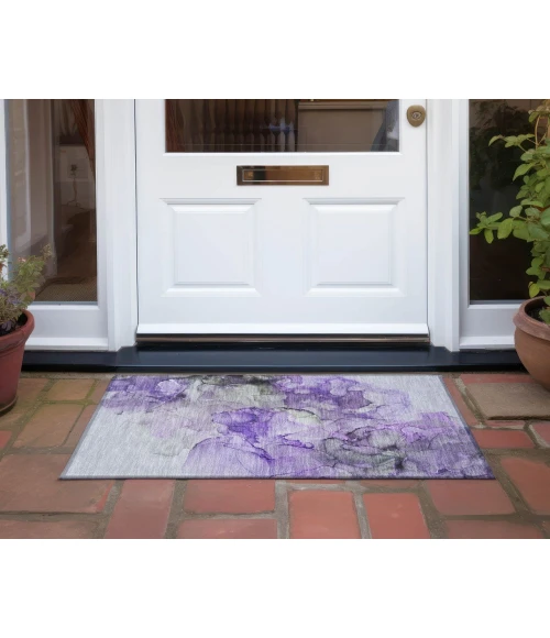 Chantille ACN520 Purple 1'8" x 2'6" Rug
