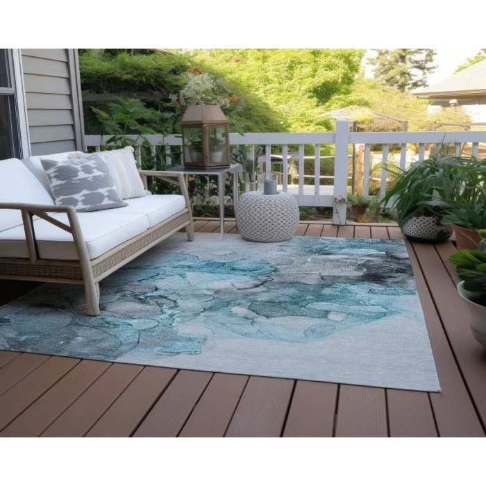 Chantille ACN520 Teal 8' x 10' Rug