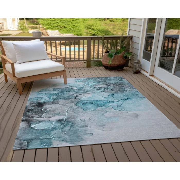 Chantille ACN520 Teal 8' x 10' Rug