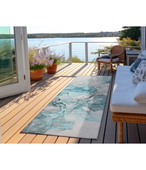 Chantille ACN520 Teal 2'3" x 7'6" Rug