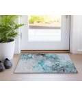 Chantille ACN520 Teal 1'8" x 2'6" Rug