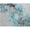 Addison Chantille ACN520 Teal 1 ft. 8 in. x 2 ft. 6 in. Rectangle Rug