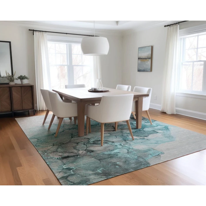 Chantille ACN520 Teal 8' x 10' Rug