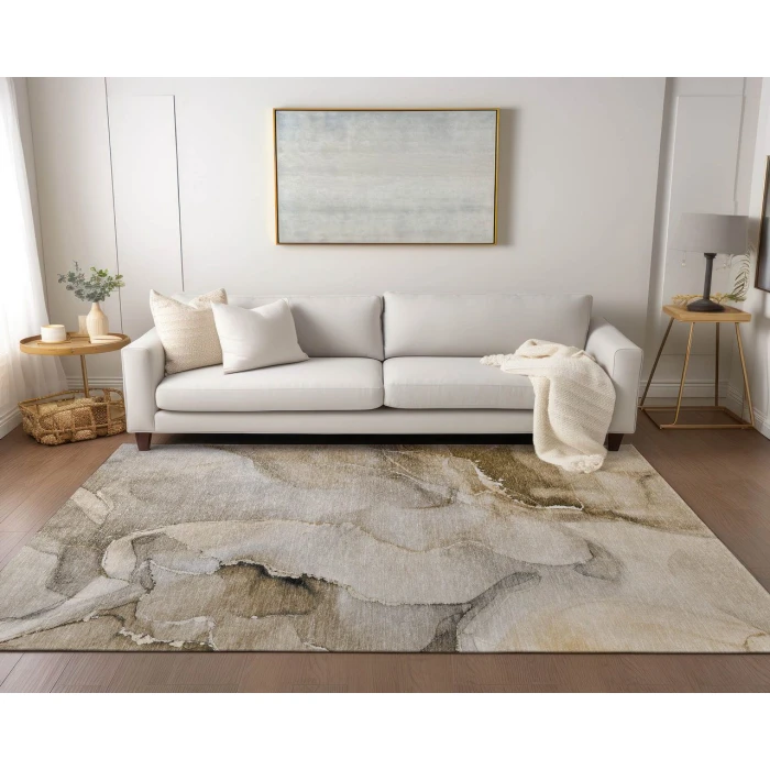 Chantille ACN521 Beige 2'6" x 3'10" Rug