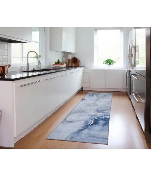 Chantille ACN521 Blue 2'3" x 7'6" Rug