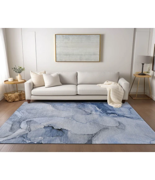 Chantille ACN521 Blue 2'6" x 3'10" Rug