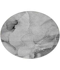 Addison Chantille ACN521 Gray 8 ft. x 8 ft. Round Rug