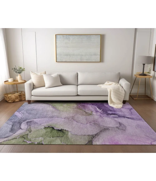 Chantille ACN521 Purple 5' x 7'6" Rug