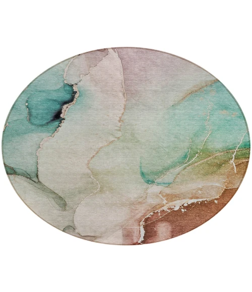 Chantille ACN521 Teal 8' x 8' Rug