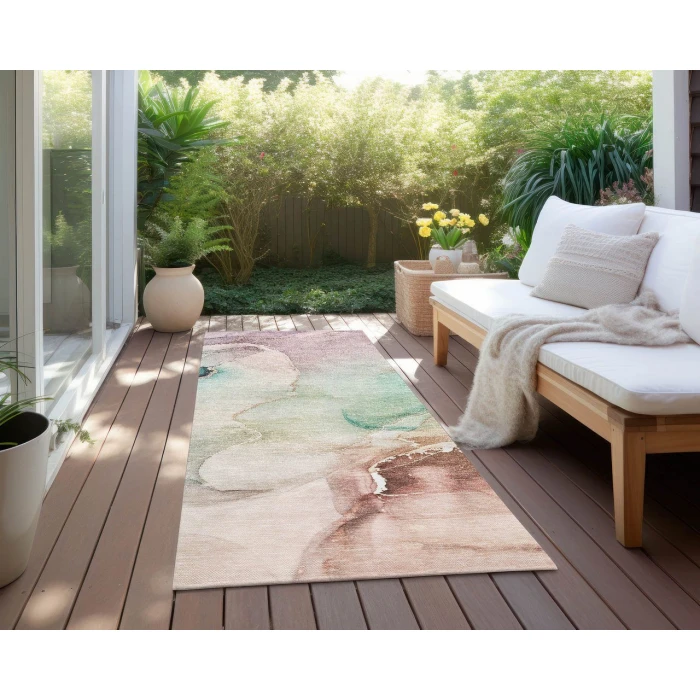 Chantille ACN521 Teal 2'3" x 7'6" Rug
