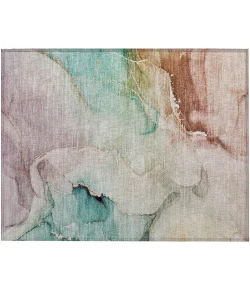 Addison Chantille ACN521 Teal 1 ft. 8 in. x 2 ft. 6 in. Rectangle Rug