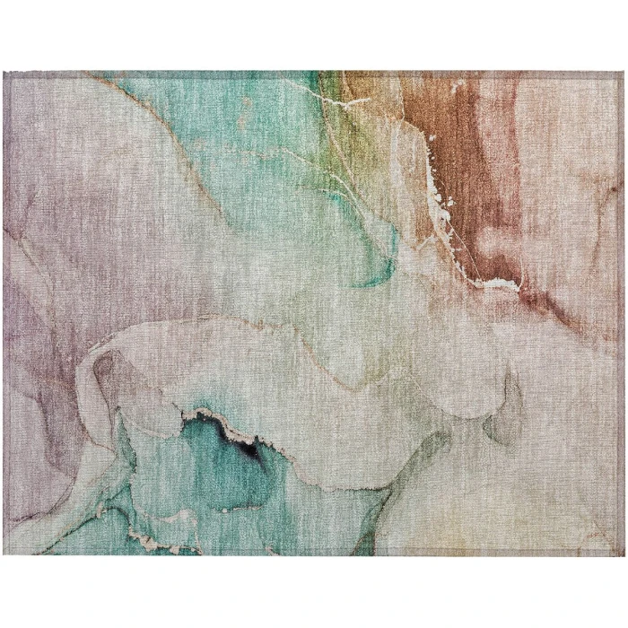 Chantille ACN521 Teal 1'8" x 2'6" Rug