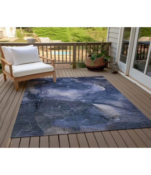 Chantille ACN522 Blue 5' x 7'6" Rug