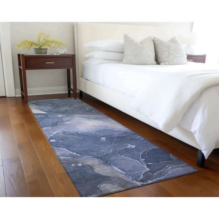 Chantille ACN522 Blue 2'3" x 7'6" Rug