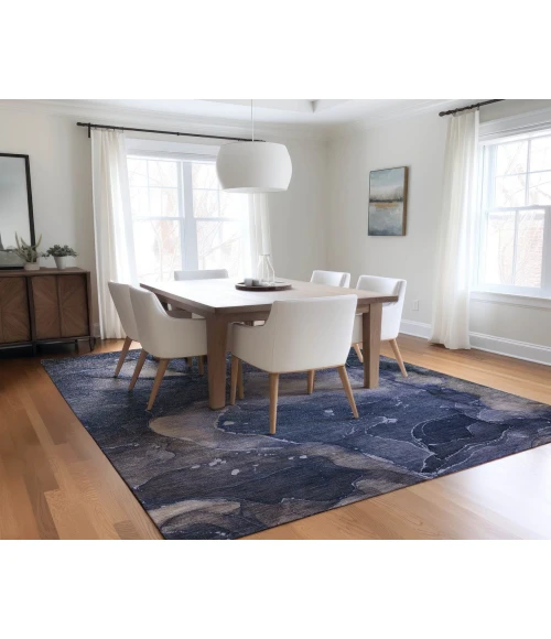 Chantille ACN522 Blue 5' x 7'6" Rug