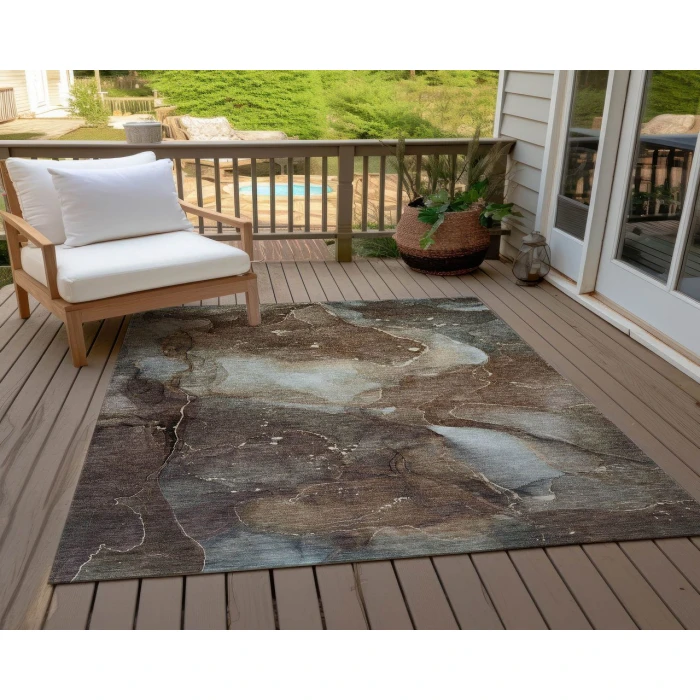 Chantille ACN522 Brown 2'6" x 3'10" Rug