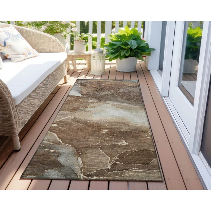 Chantille ACN522 Brown 2'3" x 7'6" Rug