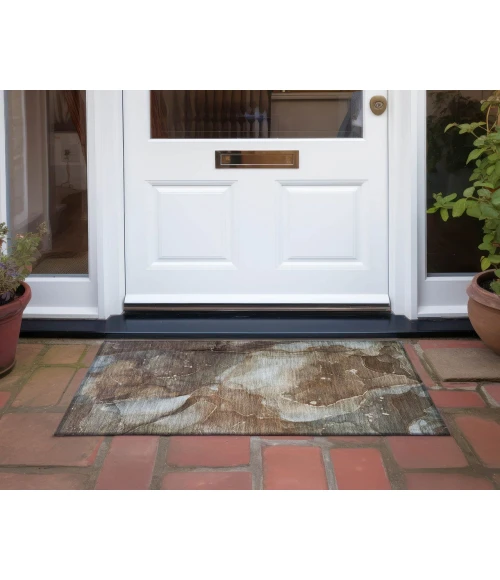 Chantille ACN522 Brown 1'8" x 2'6" Rug