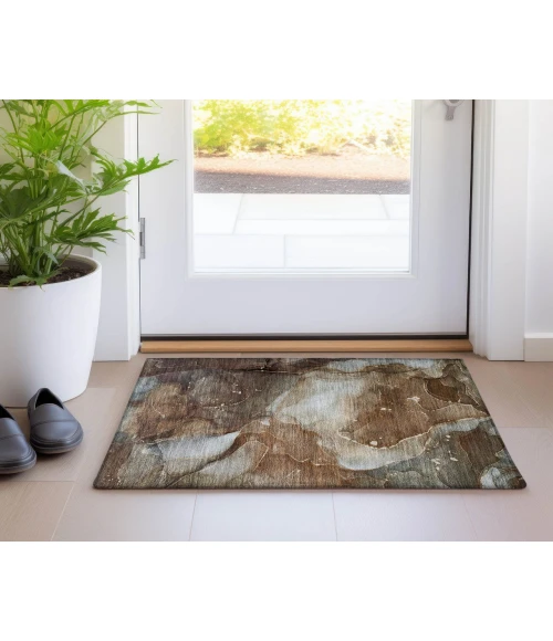 Chantille ACN522 Brown 1'8" x 2'6" Rug