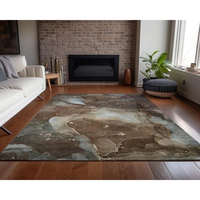 Chantille ACN522 Brown 2'6" x 3'10" Rug
