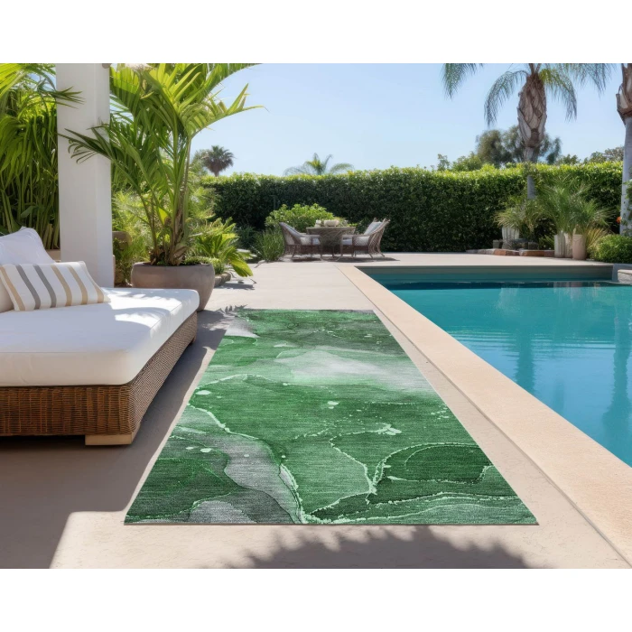 Chantille ACN522 Emerald 2'3" x 7'6" Rug