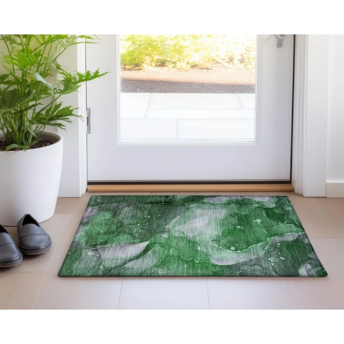 Chantille ACN522 Emerald 1'8" x 2'6" Rug