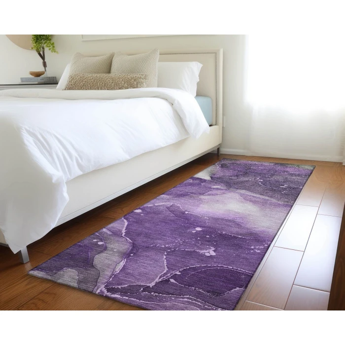 Chantille ACN522 Purple 2'3" x 7'6" Rug
